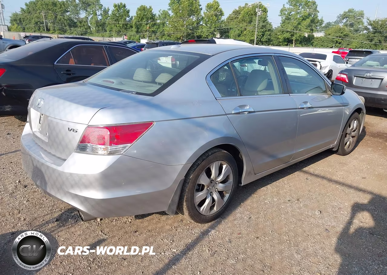 2008 Honda Accord 3.5 Ex-L VIN:1HGCP36858A072861 - 4