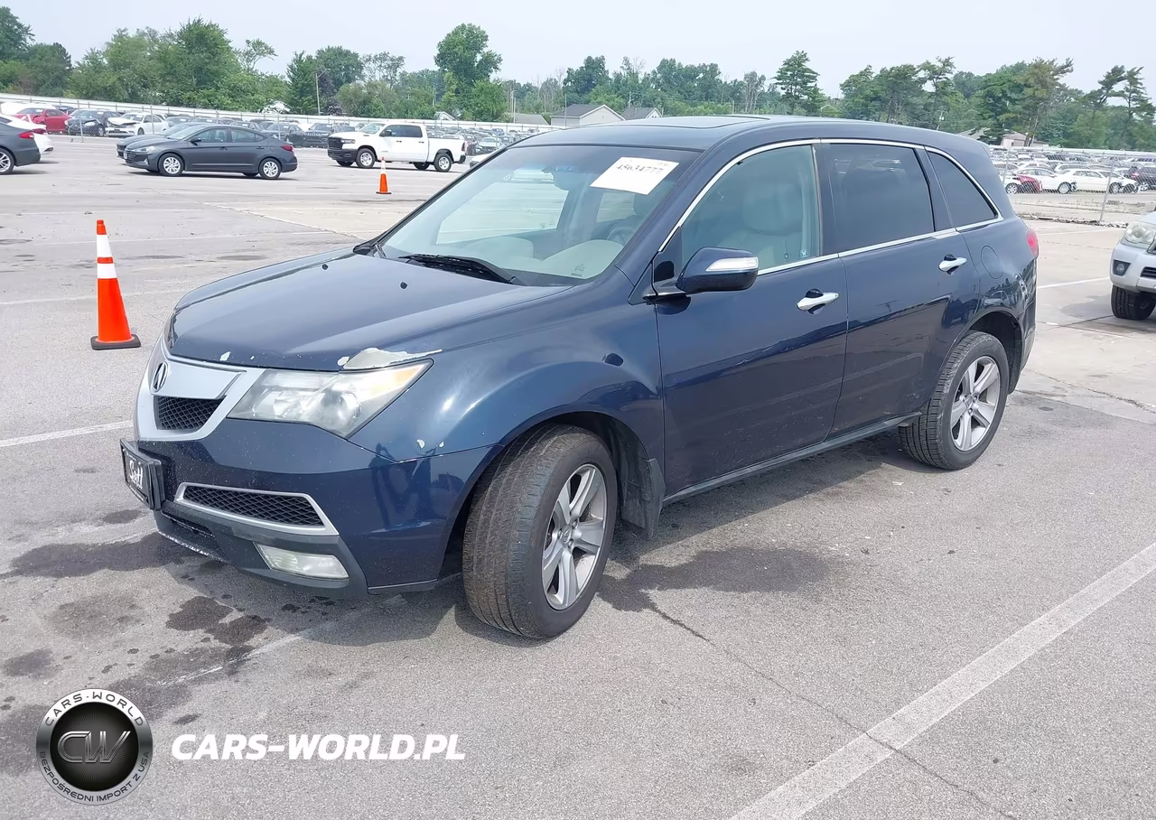 2012 Acura Mdx Technology Package VIN:2HNYD2H39CH502579 - 2