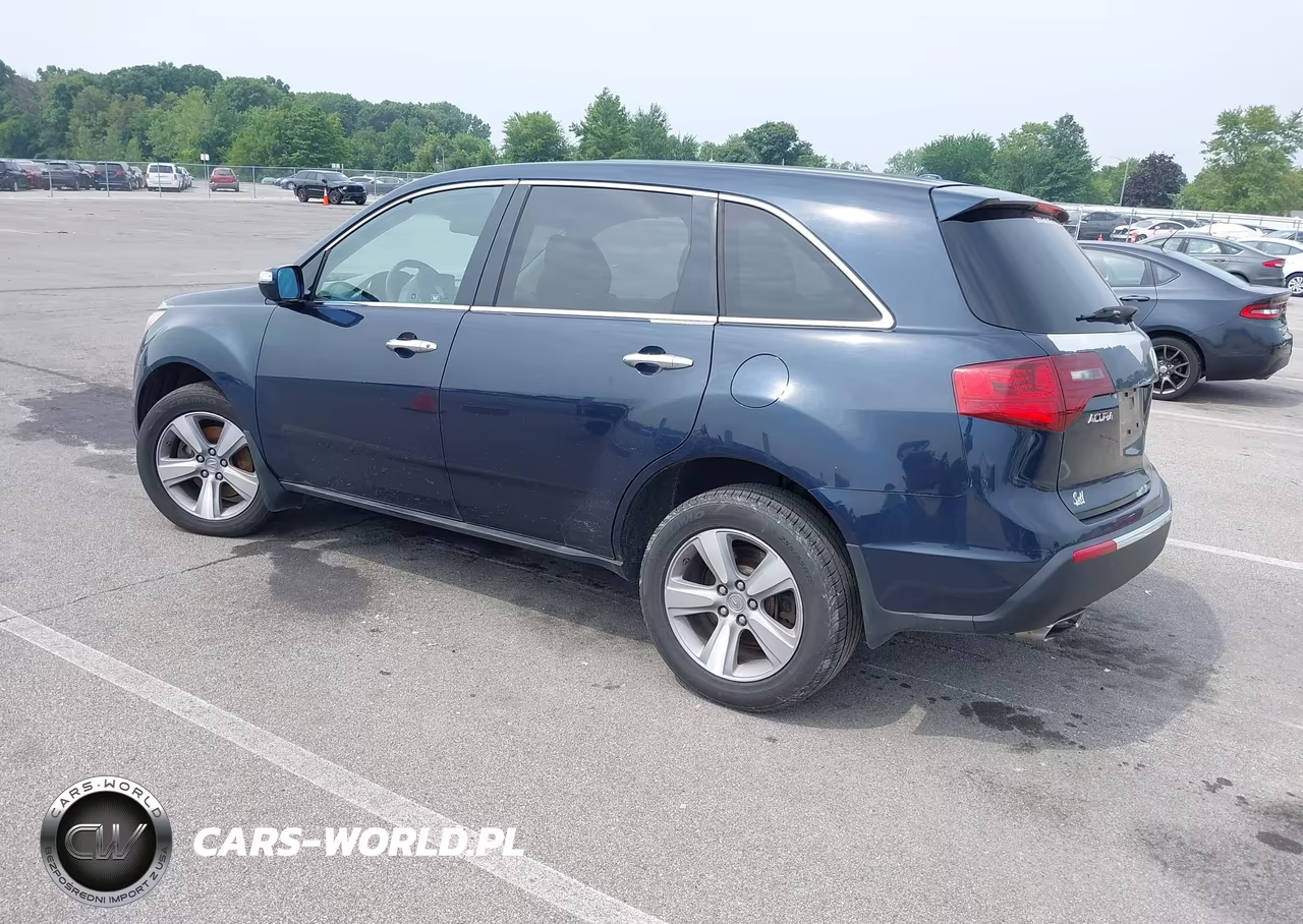2012 Acura Mdx Technology Package VIN:2HNYD2H39CH502579 - 3