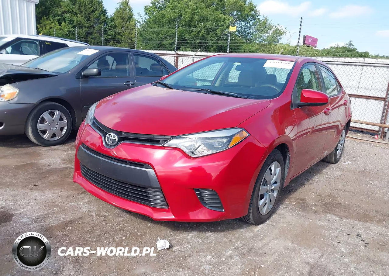 2015 Toyota Corolla Le VIN:5YFBURHE9FP262096 - 2