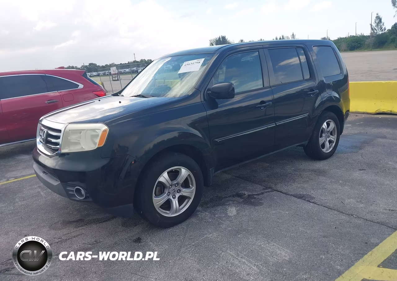 2013 Honda Pilot Ex-L VIN:5FNYF4H57DB044688 - 2