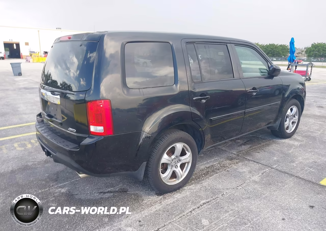 2013 Honda Pilot Ex-L VIN:5FNYF4H57DB044688 - 4