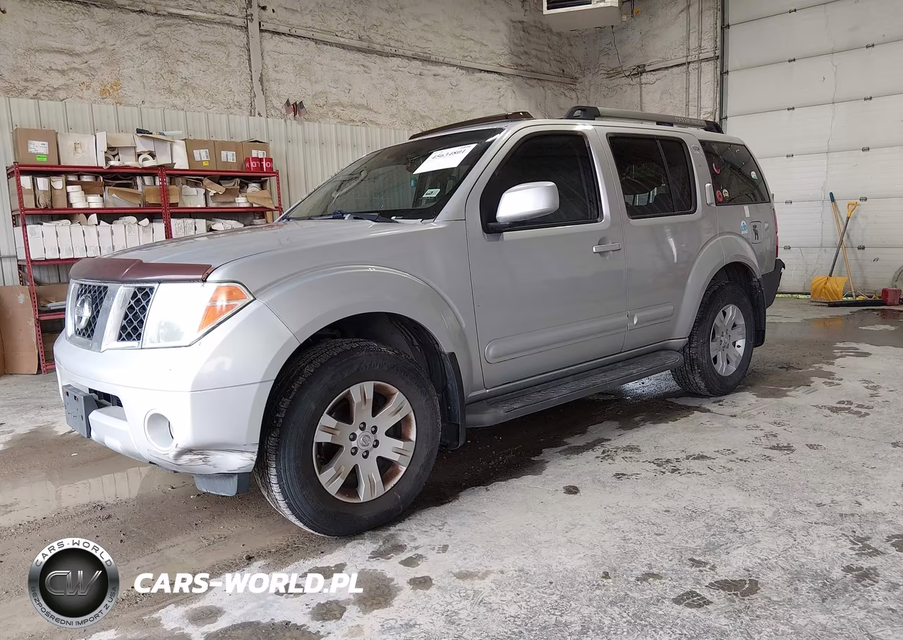 2005 Nissan Pathfinder Le VIN:5N1AR18W05C743302 - 2