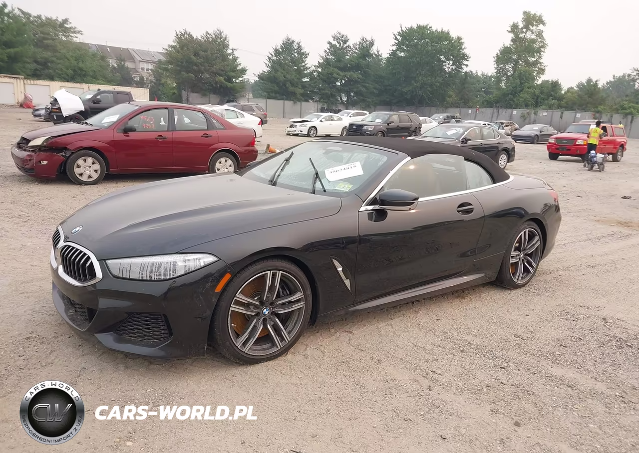2021 BMW M850I xDrive VIN:WBAFY4C08MCF96257 - 2