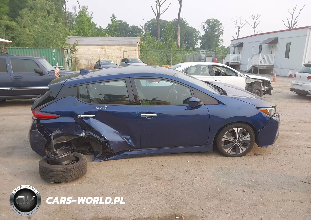 2020 Nissan Leaf Sl Plus 62 Kwh VIN:1N4BZ1DPXLC309561 - 14