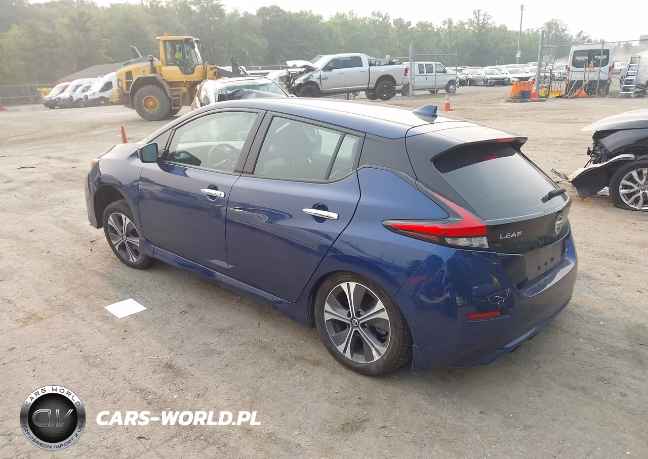 2020 Nissan Leaf Sl Plus 62 Kwh VIN:1N4BZ1DPXLC309561 - 3
