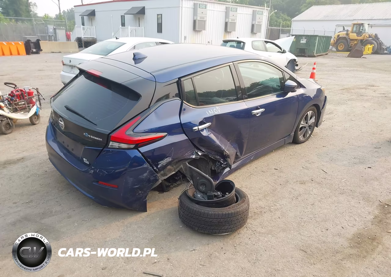 2020 Nissan Leaf Sl Plus 62 Kwh VIN:1N4BZ1DPXLC309561 - 4