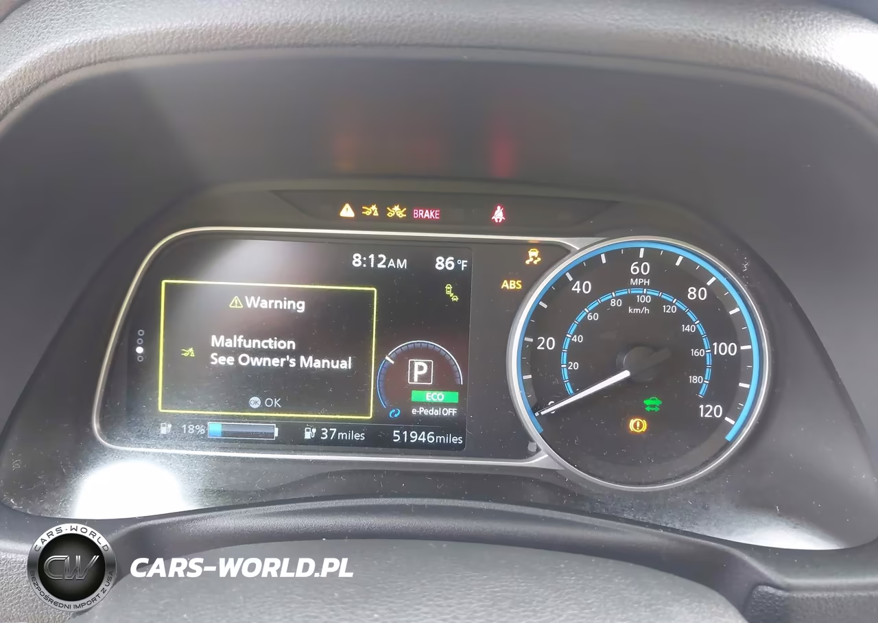 2020 Nissan Leaf Sl Plus 62 Kwh VIN:1N4BZ1DPXLC309561 - 7