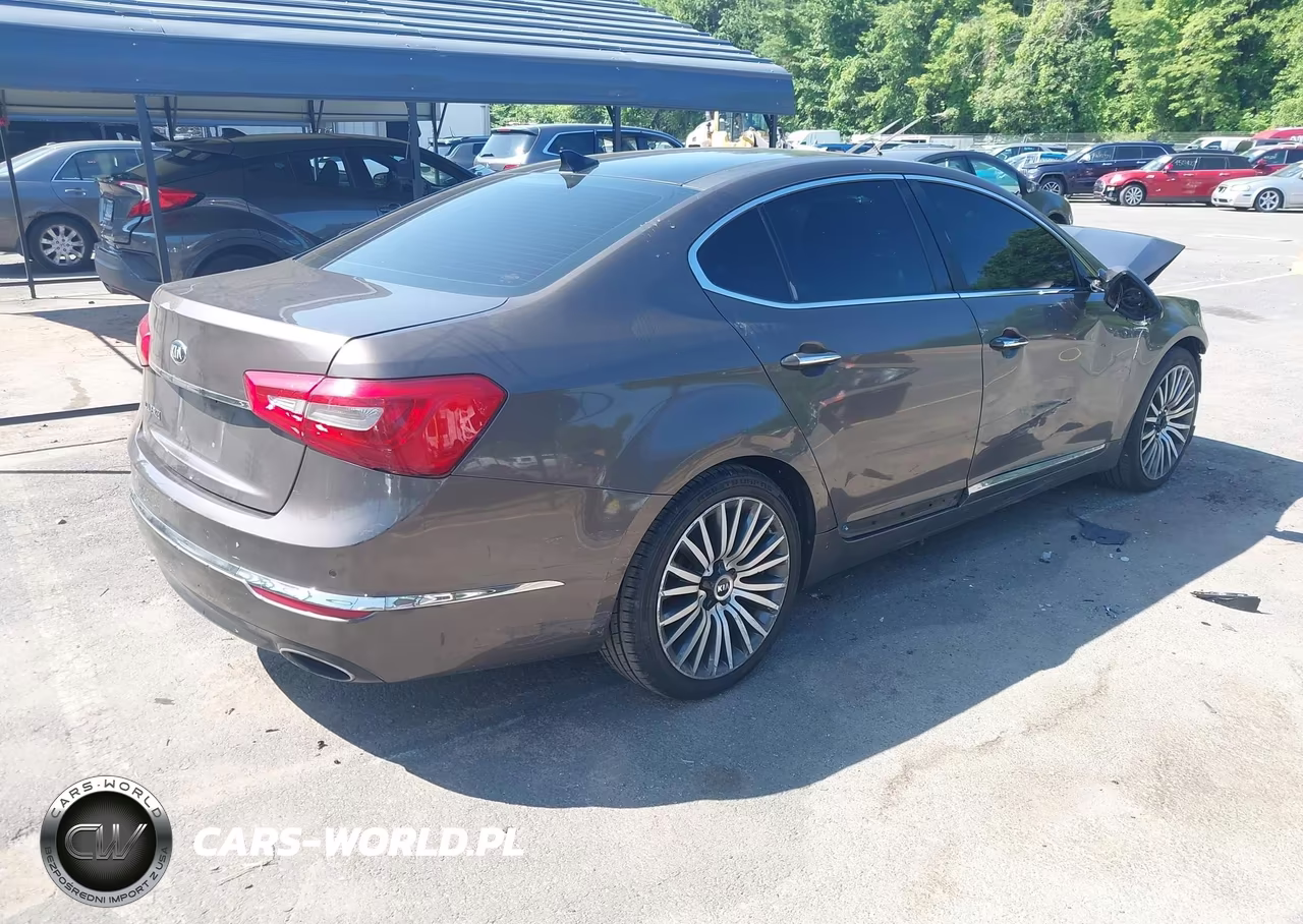 2015 Kia Cadenza Premium VIN:KNALN4D70F5168257 - 4