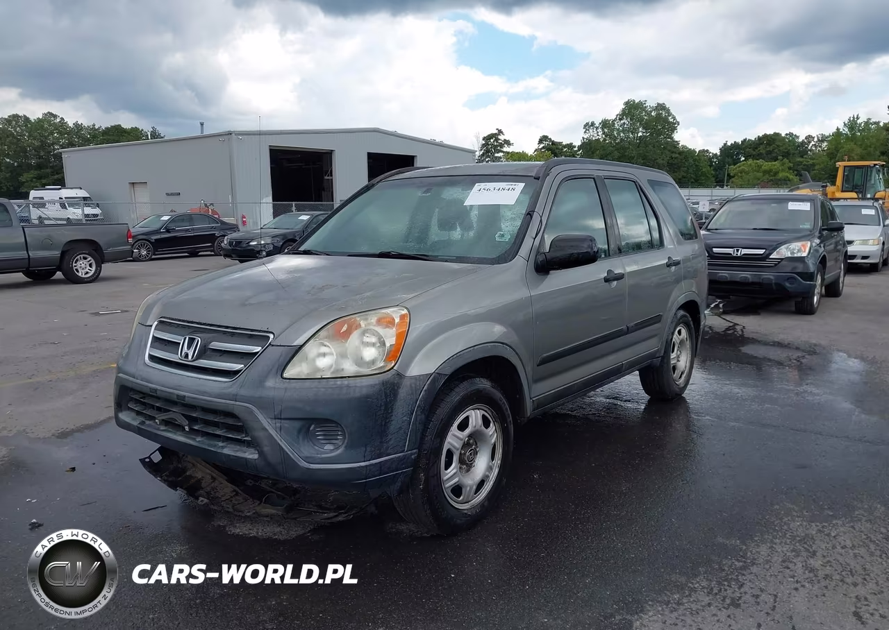 2005 Honda Cr-V Lx VIN:JHLRD68515C009314 - 2