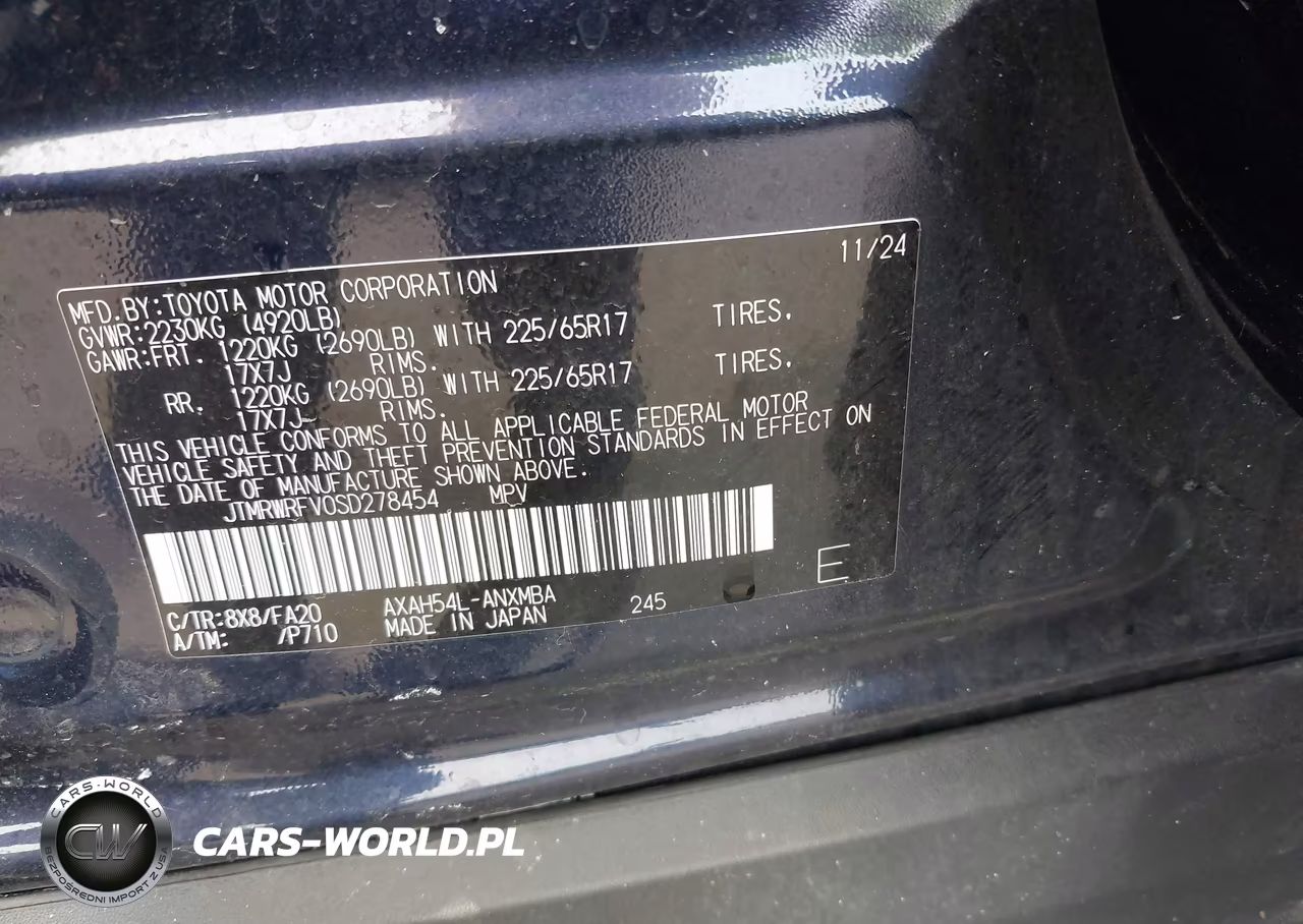 2025 Toyota Rav4 Hybrid Xle VIN:JTMRWRFV0SD278454 - 9