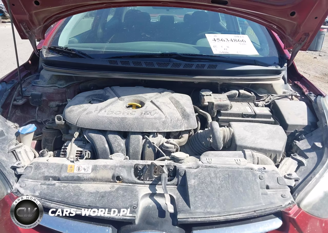 2014 Hyundai Elantra Se VIN:5NPDH4AE0EH486296 - 10