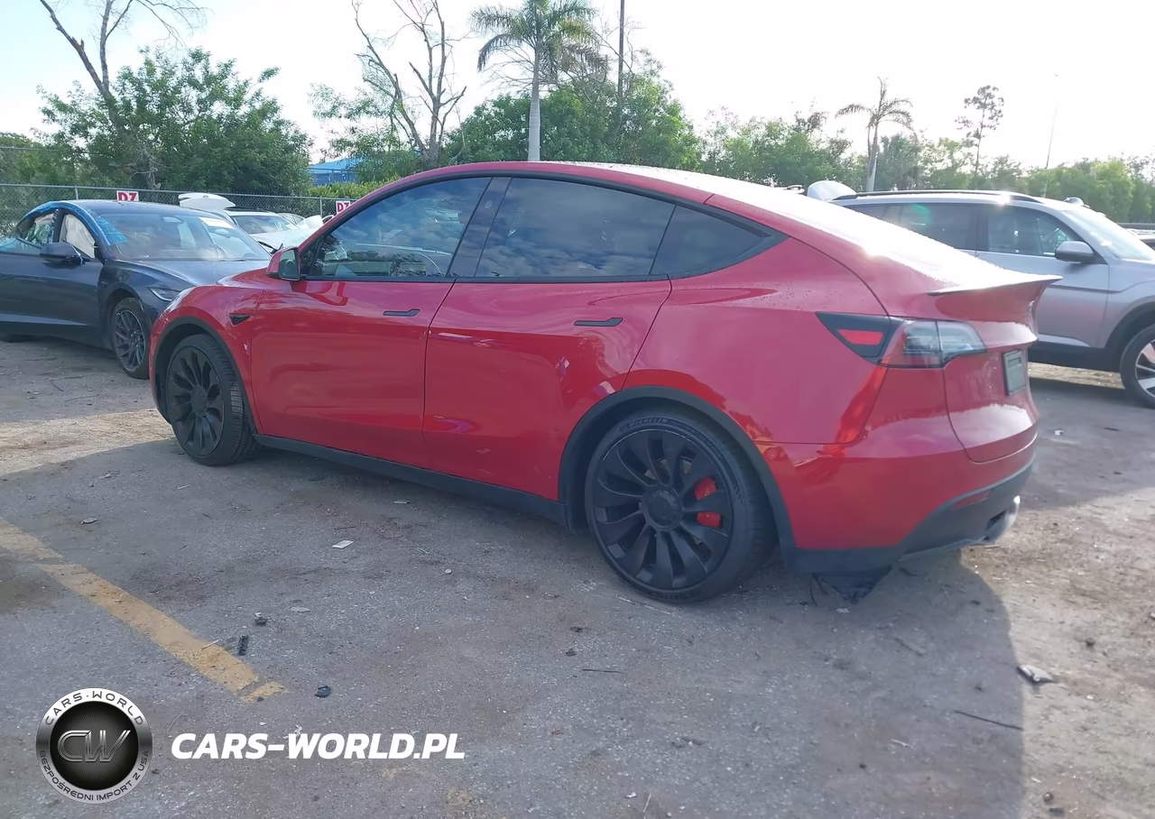 2023 Tesla Model Y Performance Dual Motor All-Wheel Drive VIN:7SAYGDEF4PF795426 - 3