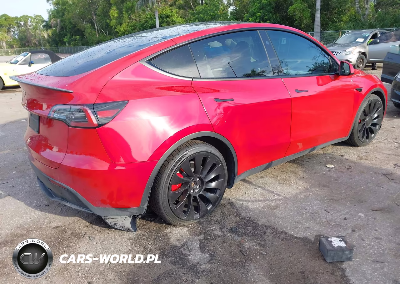 2023 Tesla Model Y Performance Dual Motor All-Wheel Drive VIN:7SAYGDEF4PF795426 - 4