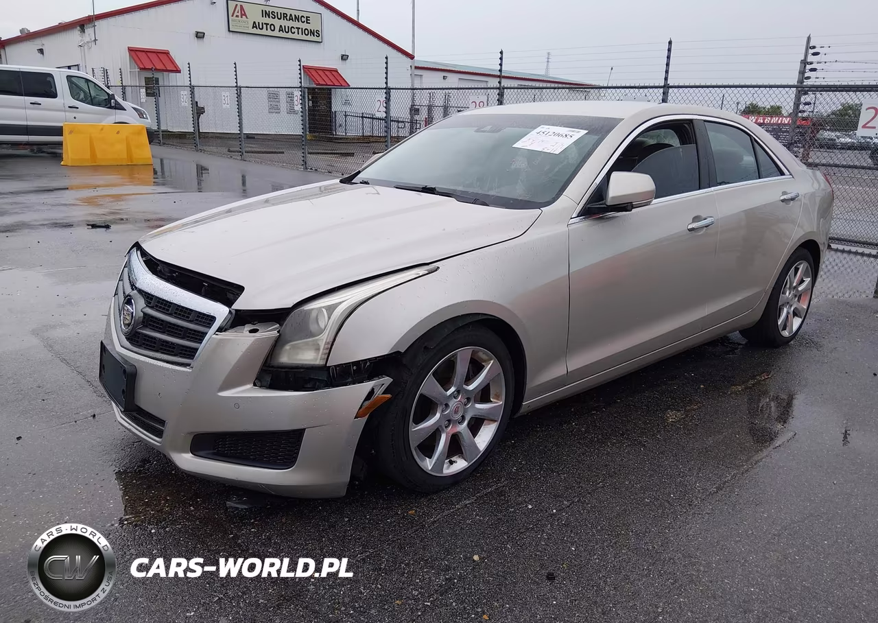 2013 Cadillac Ats Luxury VIN:1G6AH5S35D0114246 - 2