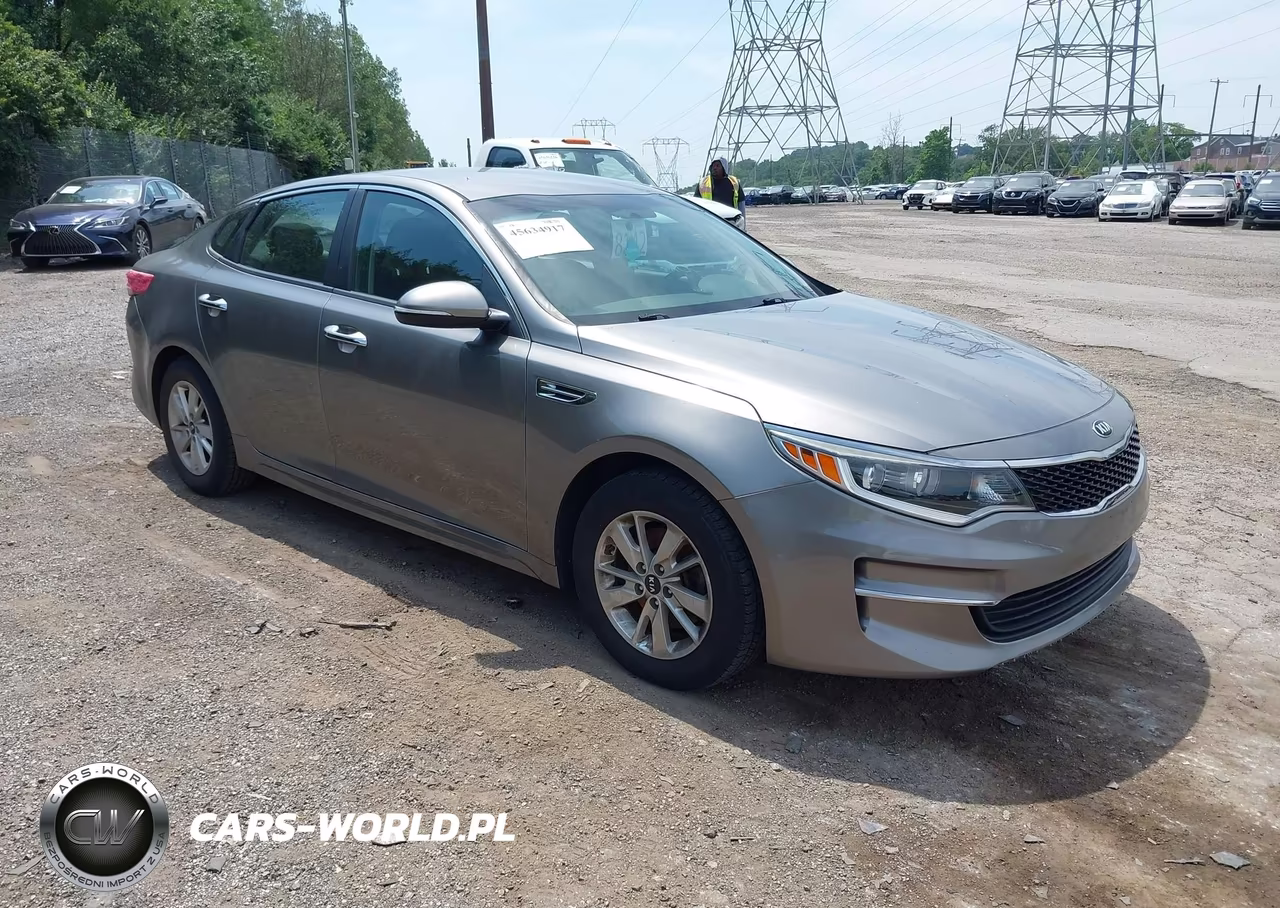 2016 Kia Optima Lx VIN:5XXGT4L3XGG109531 - 1