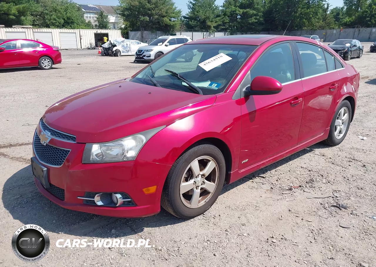2012 Chevrolet Cruze 1Lt VIN:1G1PF5SC0C7227629 - 2