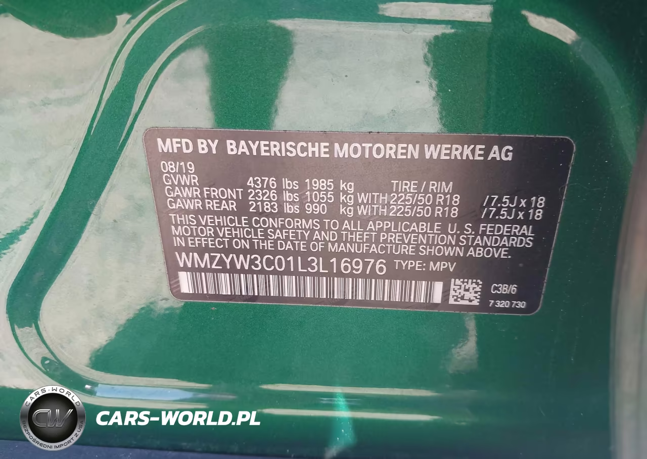 2020 Mini Countryman Cooper VIN:WMZYW3C01L3L16976 - 9