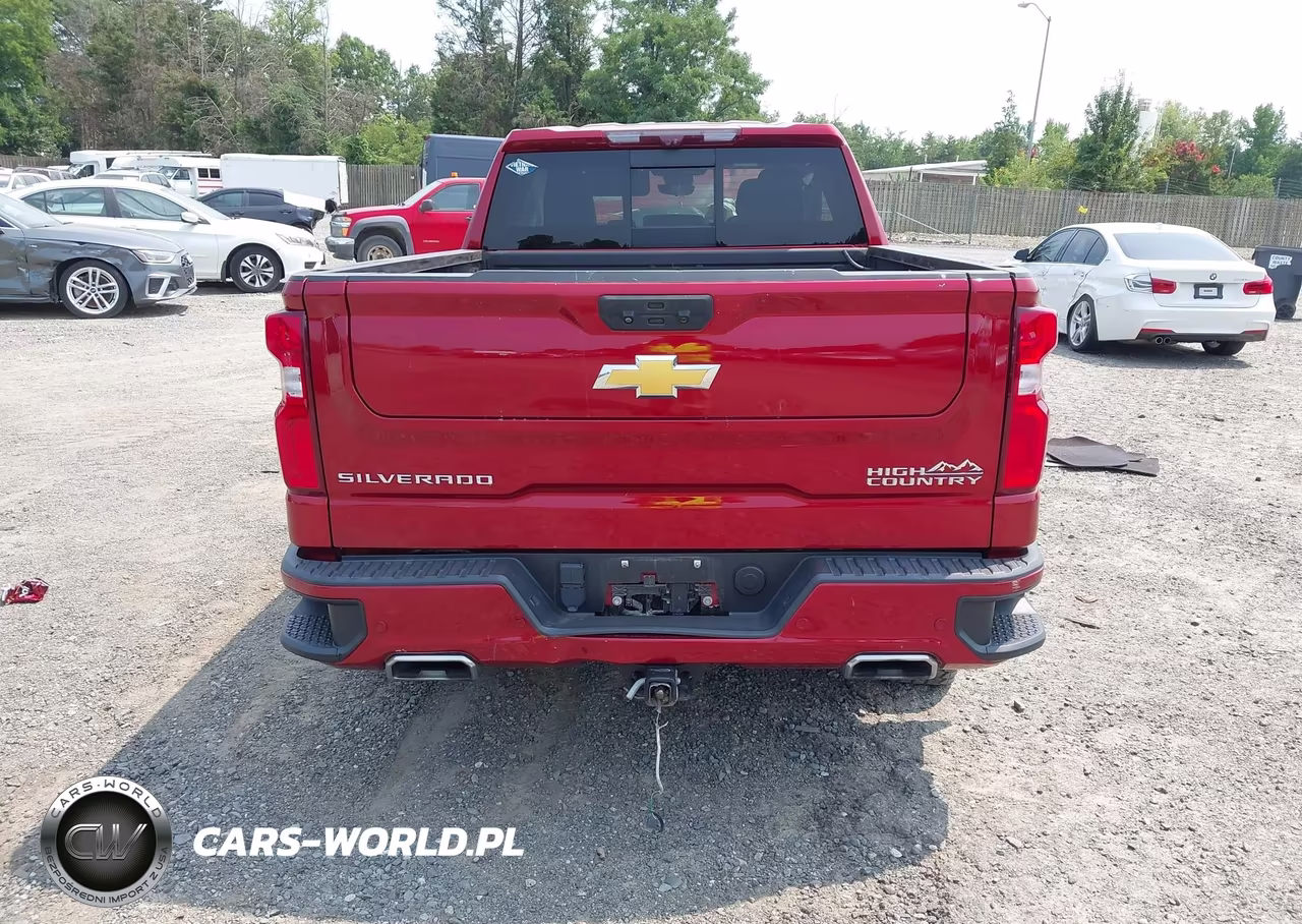 2022 Chevrolet Silverado 1500 4Wd Standard Bed High Country VIN:3GCUDJELXNG509062 - 16