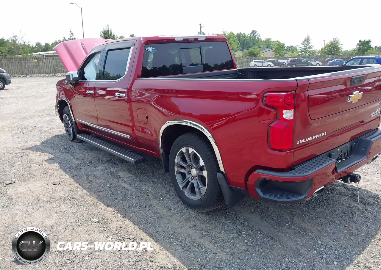 2022 Chevrolet Silverado 1500 4Wd Standard Bed High Country VIN:3GCUDJELXNG509062 - 3