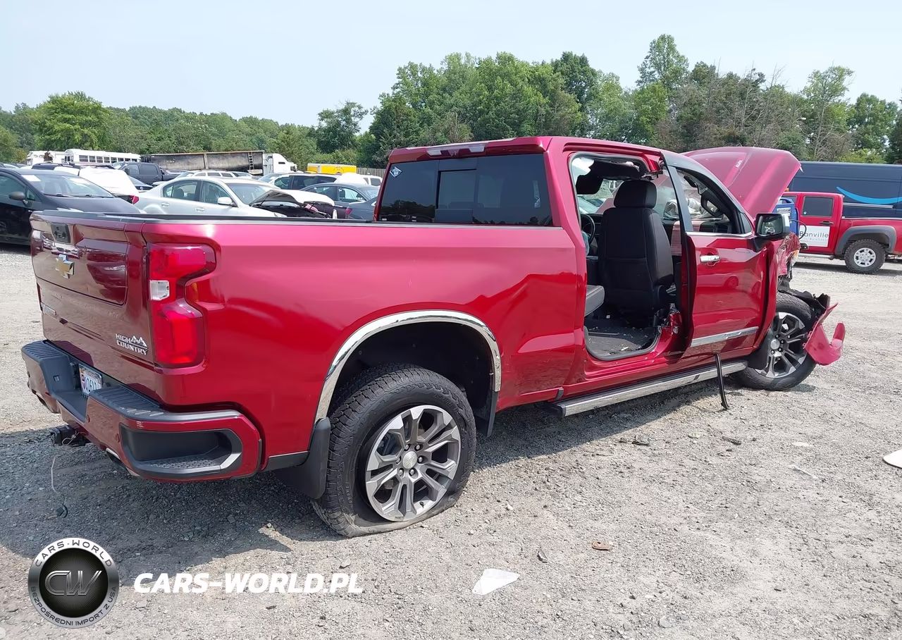 2022 Chevrolet Silverado 1500 4Wd Standard Bed High Country VIN:3GCUDJELXNG509062 - 4