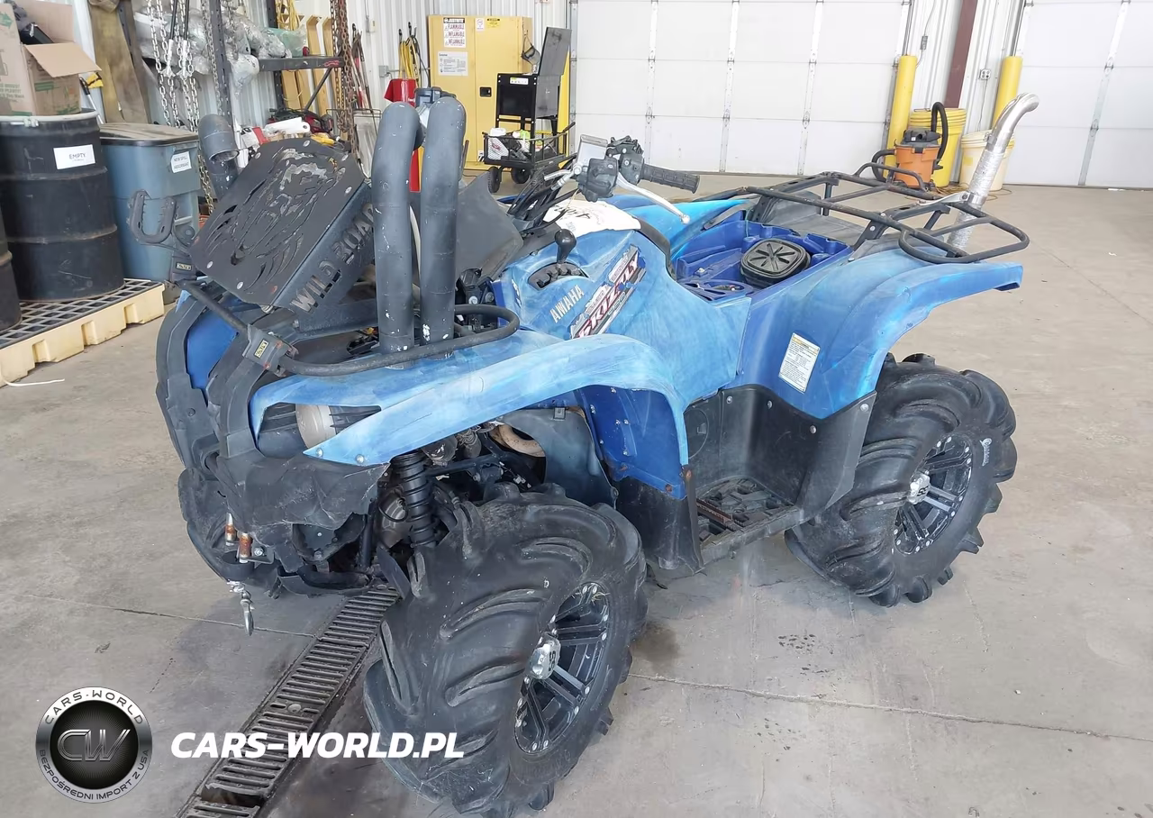 2012 Yamaha Yfm700 Fwad VIN:5Y4AM41Y2CA100708 - 2