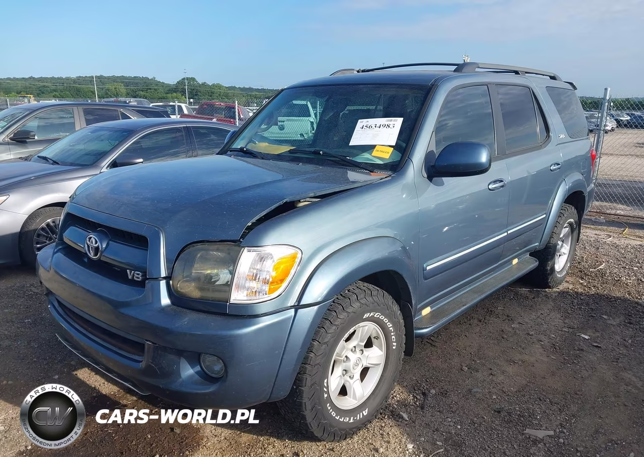 2007 Toyota Sequoia Sr5 VIN:5TDZT34A67S287161 - 2
