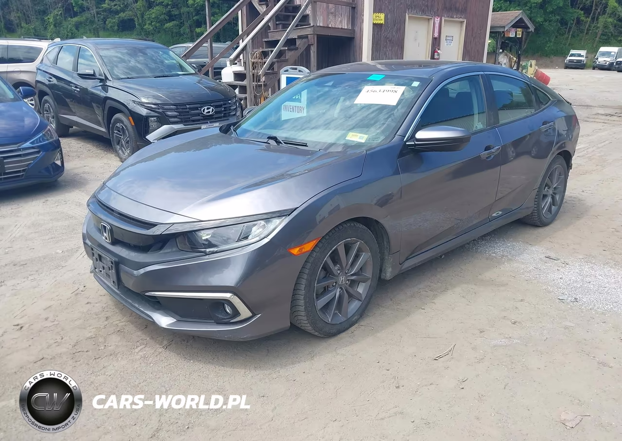 2020 Honda Civic Ex VIN:19XFC1F38LE203612 - 2