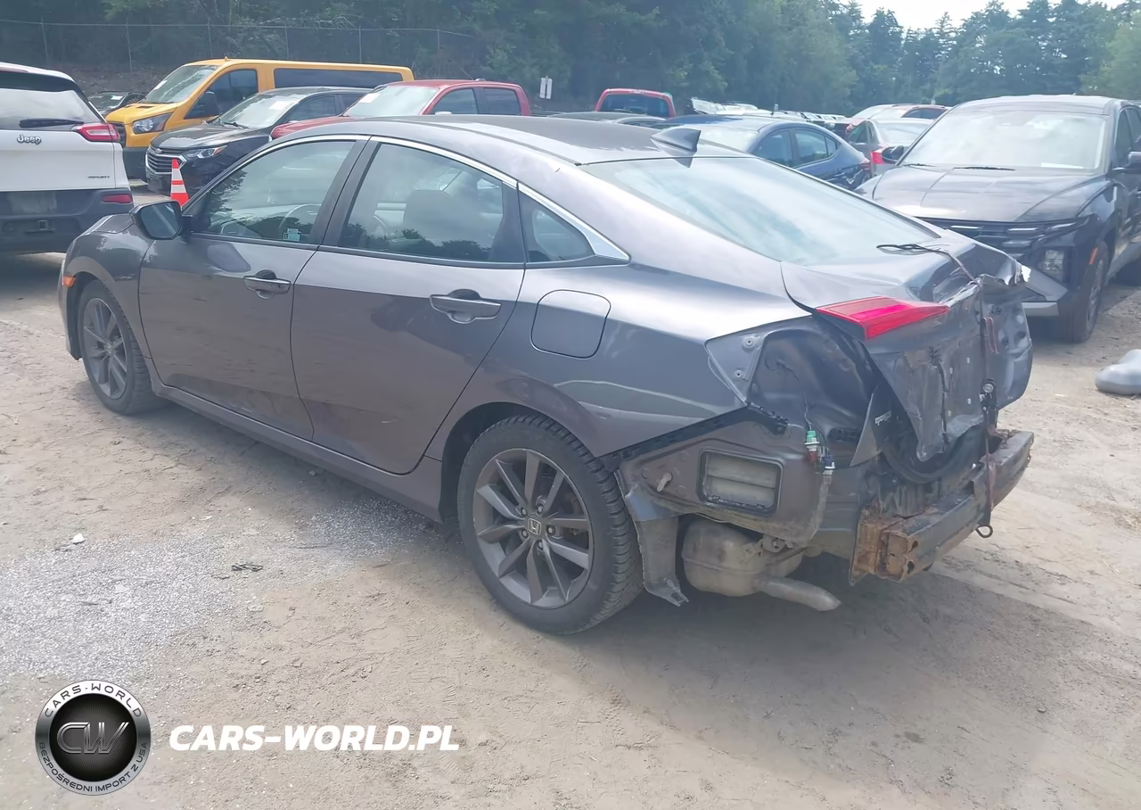 2020 Honda Civic Ex VIN:19XFC1F38LE203612 - 3