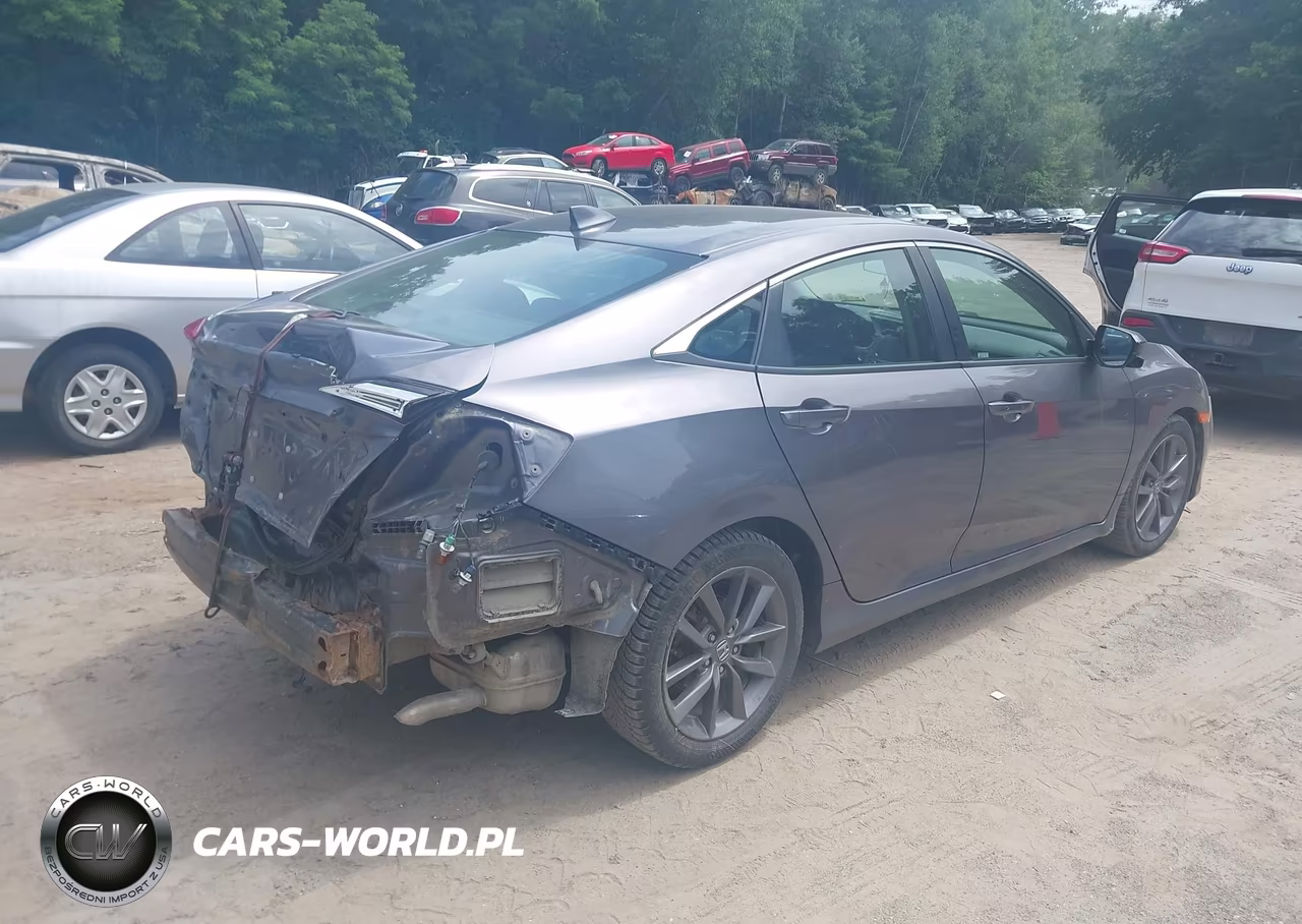 2020 Honda Civic Ex VIN:19XFC1F38LE203612 - 4