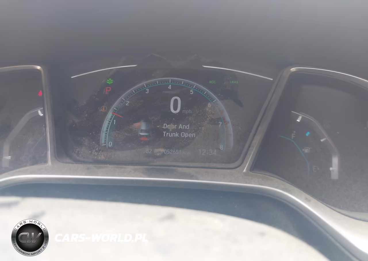 2020 Honda Civic Ex VIN:19XFC1F38LE203612 - 7
