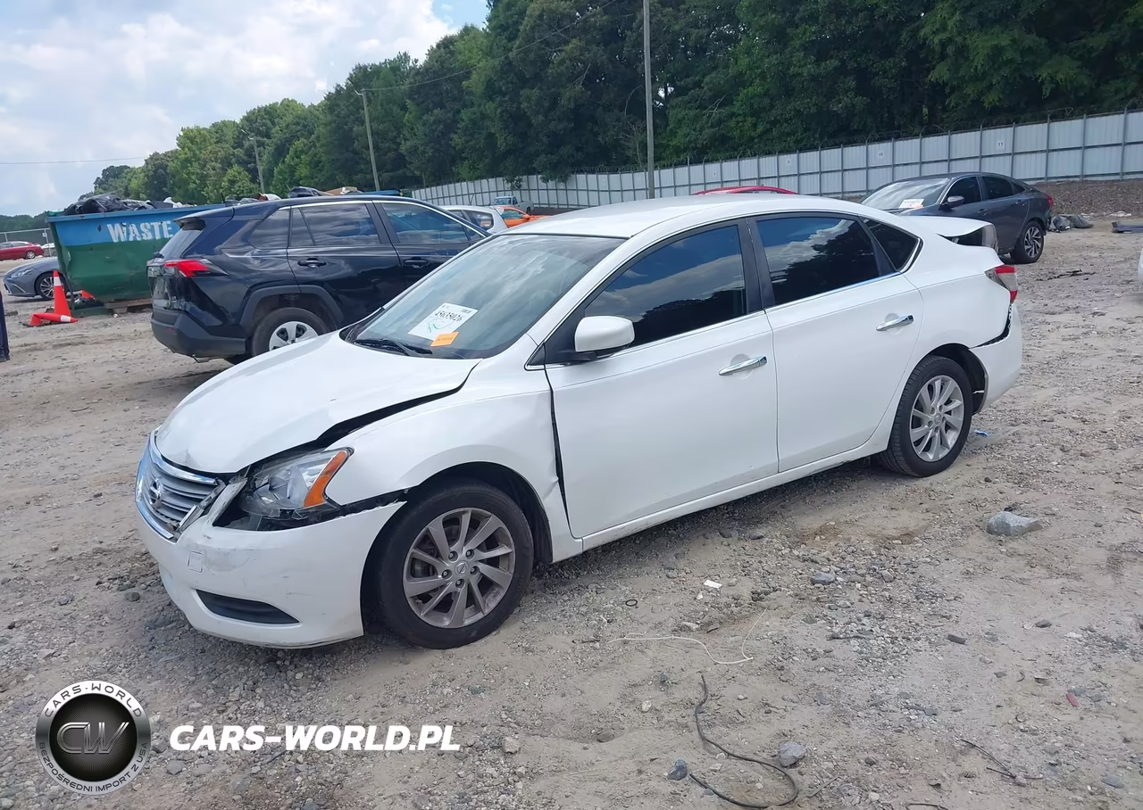 2013 Nissan Sentra Sv VIN:3N1AB7AP9DL720525 - 2
