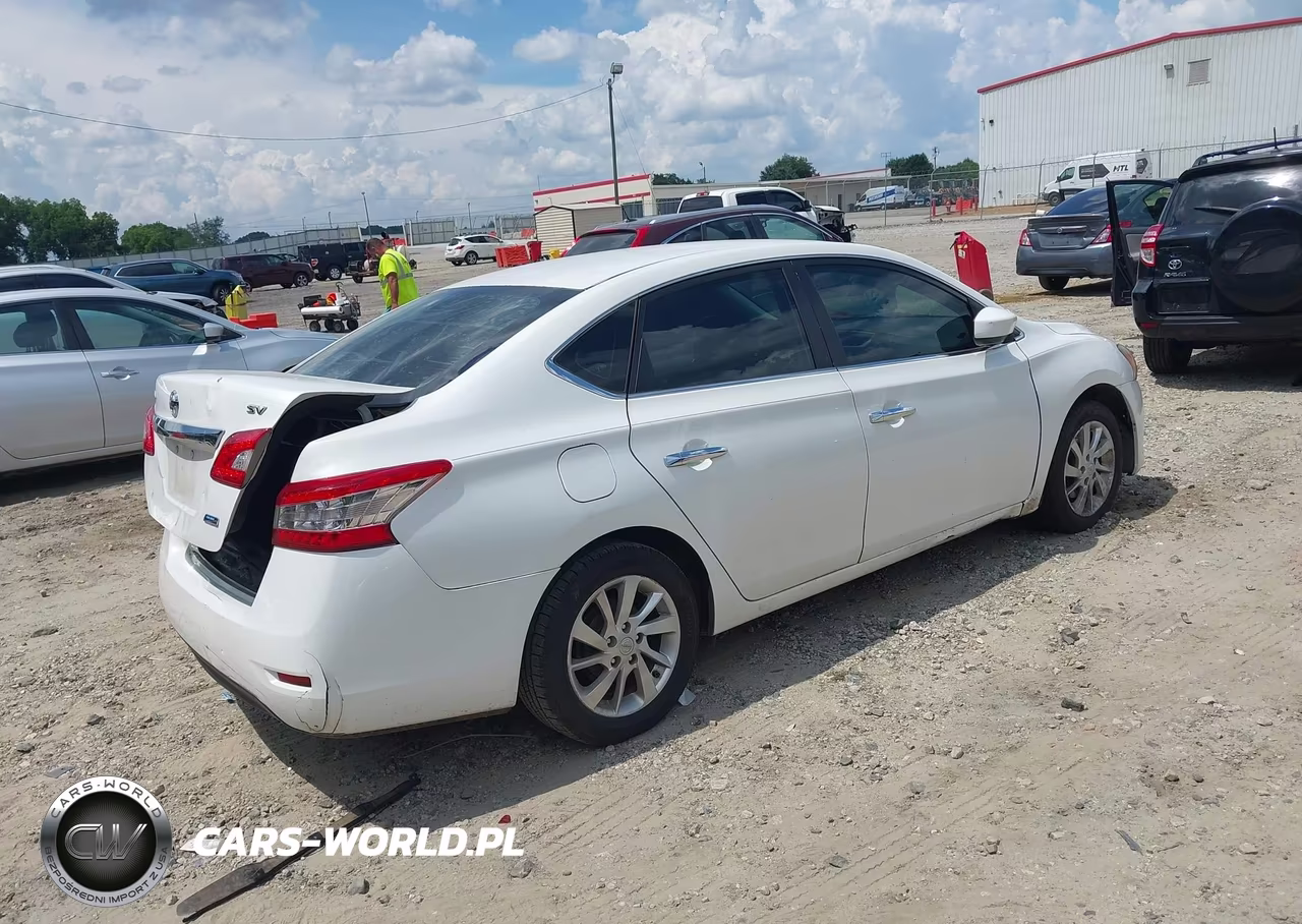 2013 Nissan Sentra Sv VIN:3N1AB7AP9DL720525 - 4