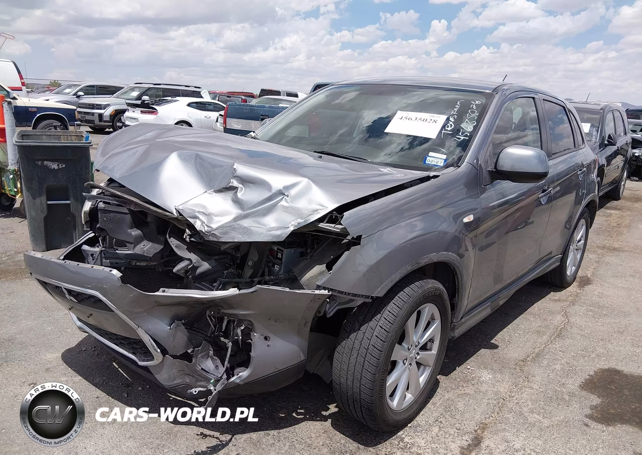 2015 Mitsubishi Outlander Sport Es VIN:4A4AP3AU4FE046339 - 2