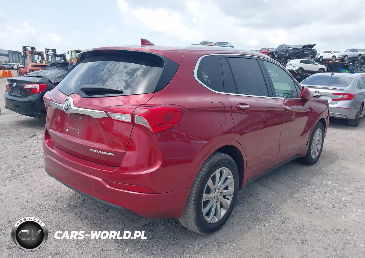 2019 Buick Envision Fwd Essence VIN:LRBFXCSA6KD125124 - 4