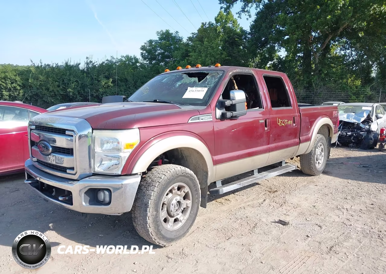 2012 Ford Super Duty F-250 Srw Lariat VIN:1FT7W2B63CEB77479 - 2