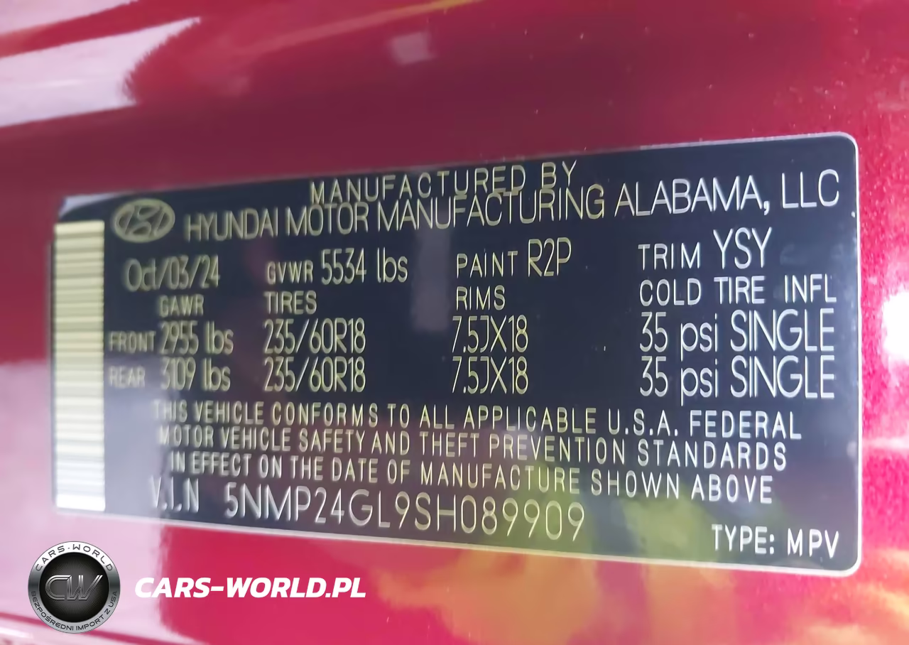 2025 Hyundai Santa Fe Sel VIN:5NMP24GL9SH089909 - 9