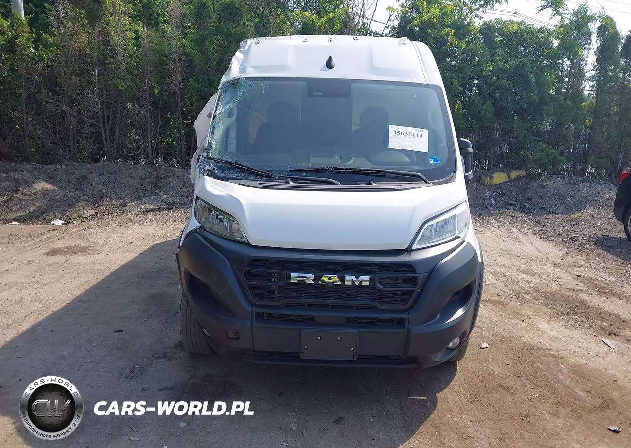 2023 Ram Promaster 3500 Cargo Van High Roof 159 Wb Ext VIN:3C6MRVJGXPE532462 - 12