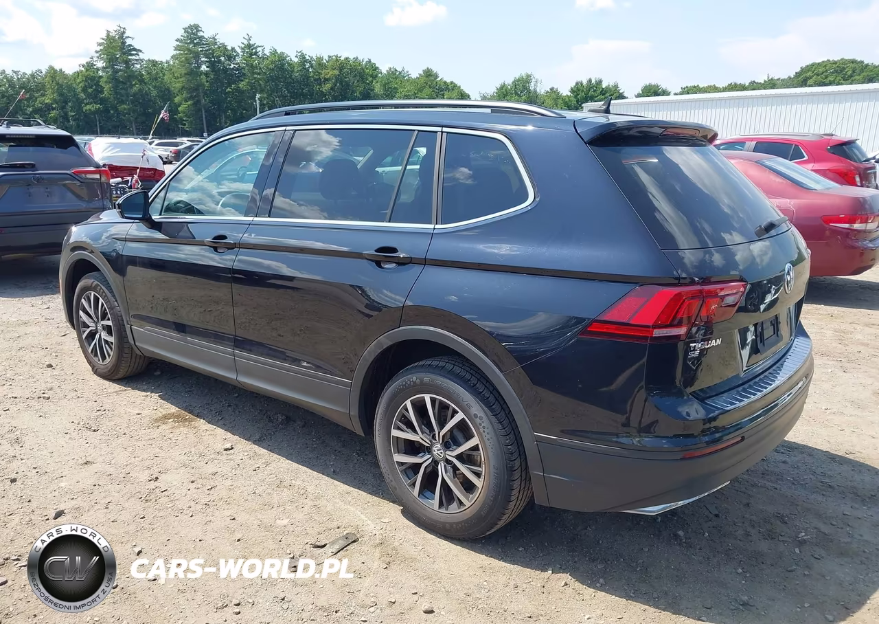 2019 Volkswagen Tiguan 2.0T Se-2.0T Sel-2.0T Sel R-Line-2.0T Sel R-Line Black VIN:3VV2B7AX3KM034913 - 3