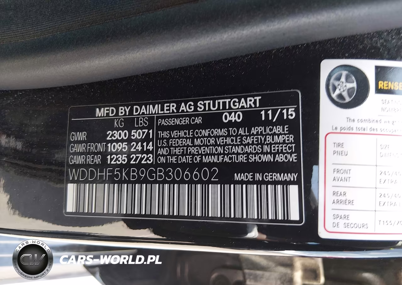 2016 Mercedes-Benz E 350 VIN:WDDHF5KB9GB306602 - 9