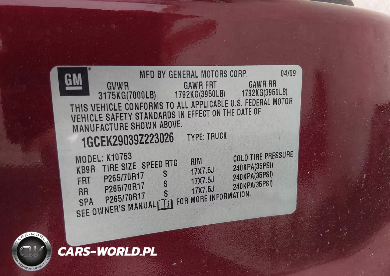 2009 Chevrolet Silverado 1500 Lt VIN:1GCEK29039Z223026 - 9
