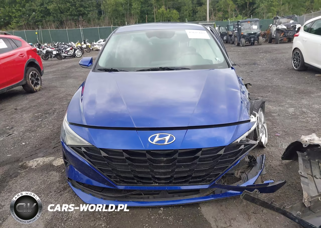 2021 Hyundai Elantra Se VIN:KMHLL4AG7MU116748 - 12
