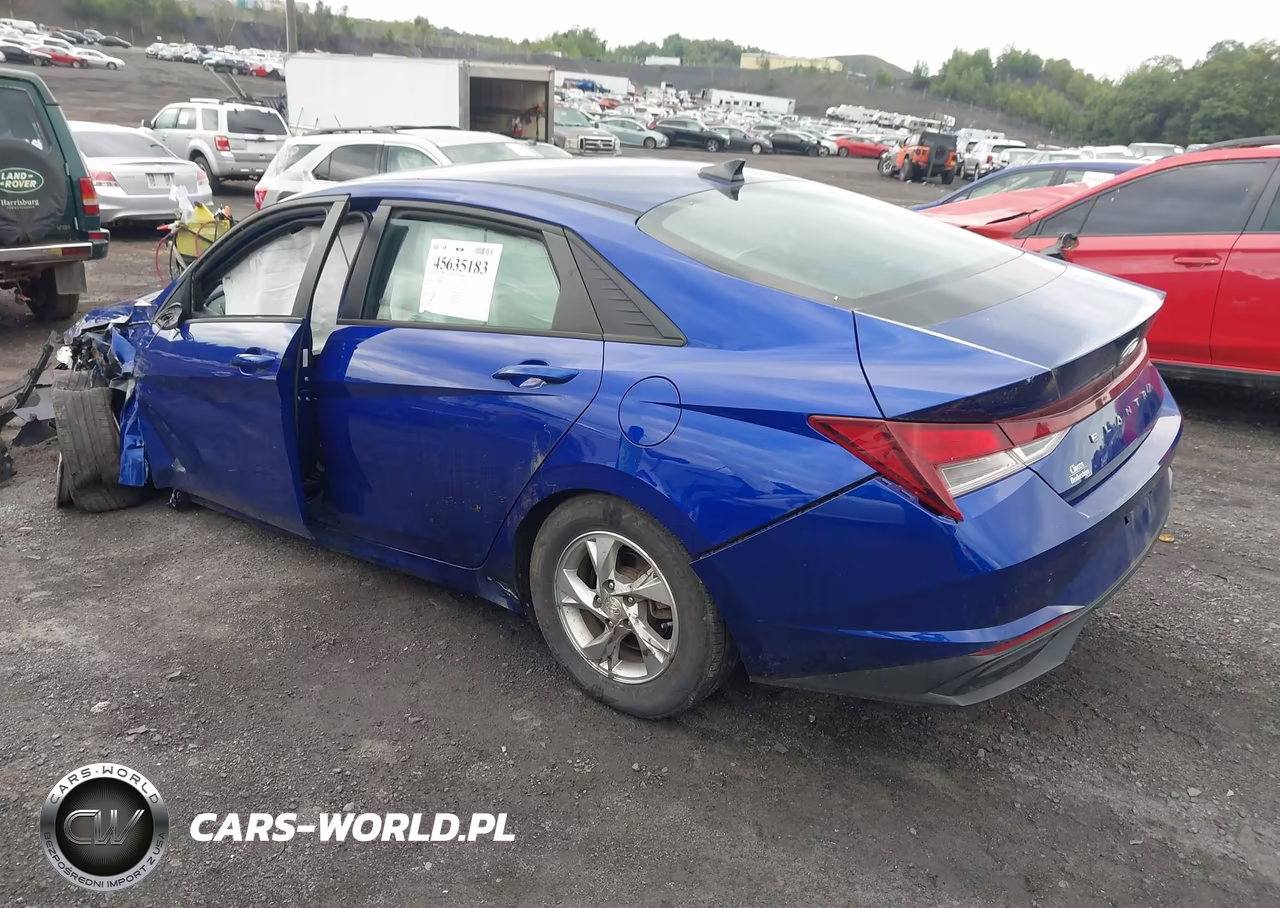 2021 Hyundai Elantra Se VIN:KMHLL4AG7MU116748 - 3