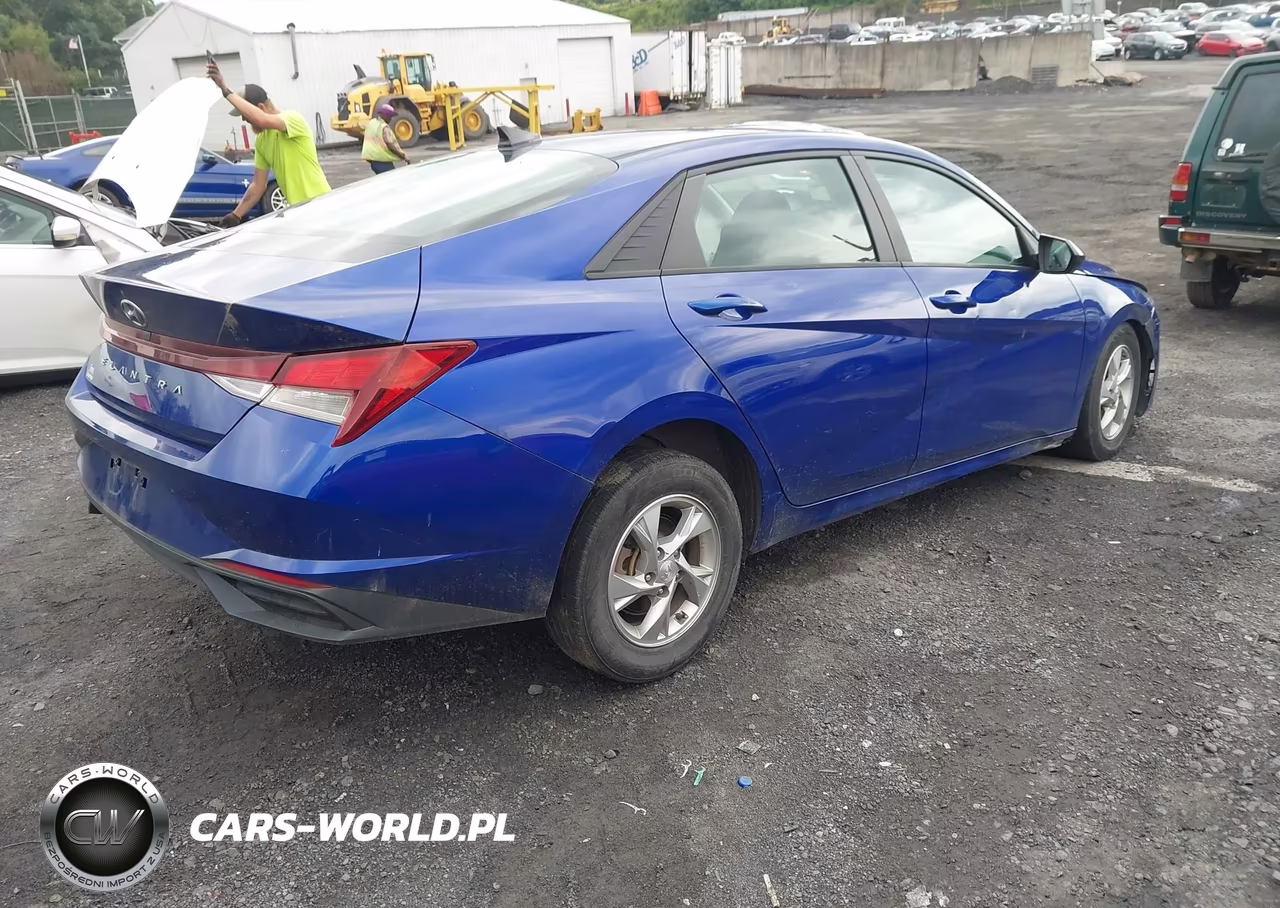 2021 Hyundai Elantra Se VIN:KMHLL4AG7MU116748 - 4