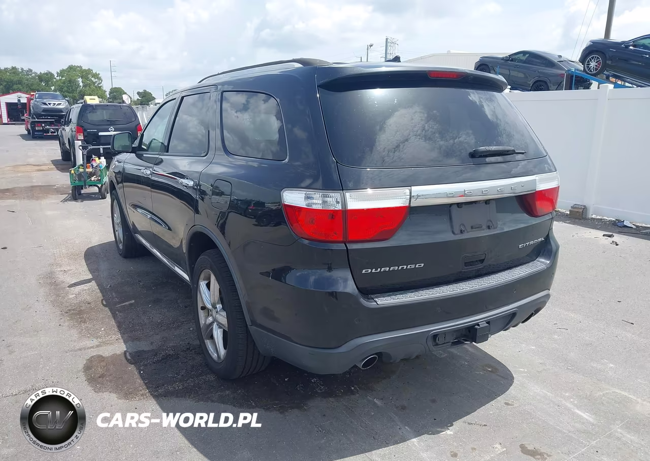 2012 Dodge Durango Citadel VIN:1C4SDHET1CC314399 - 3