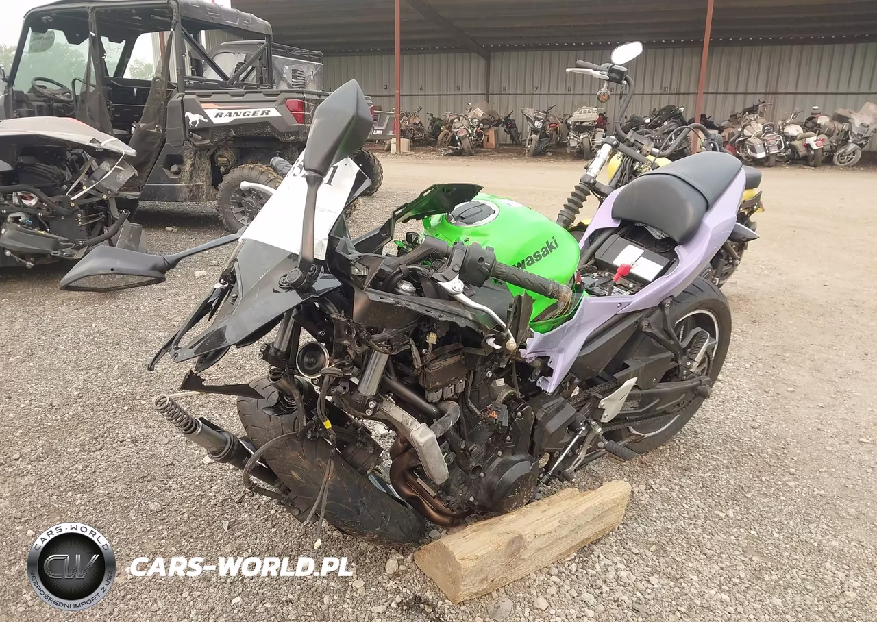 2020 Kawasaki Ex650 N VIN:ML5EXEN12LDA05338 - 2