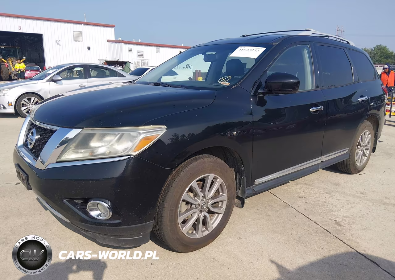 2014 Nissan Pathfinder Sl VIN:5N1AR2MN7EC694408 - 2