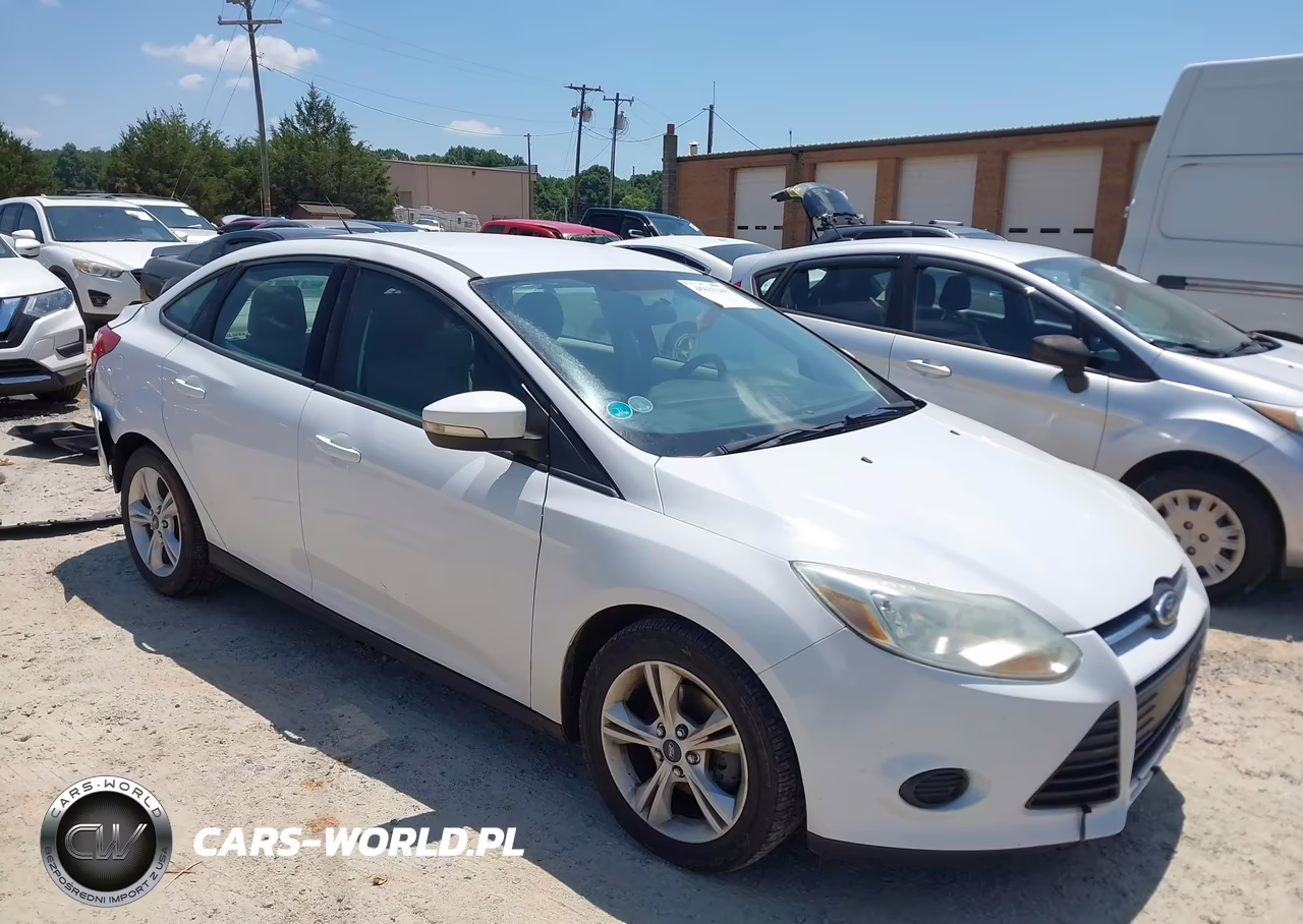 2014 Ford Focus Se VIN:1FADP3F28EL416638 - 1