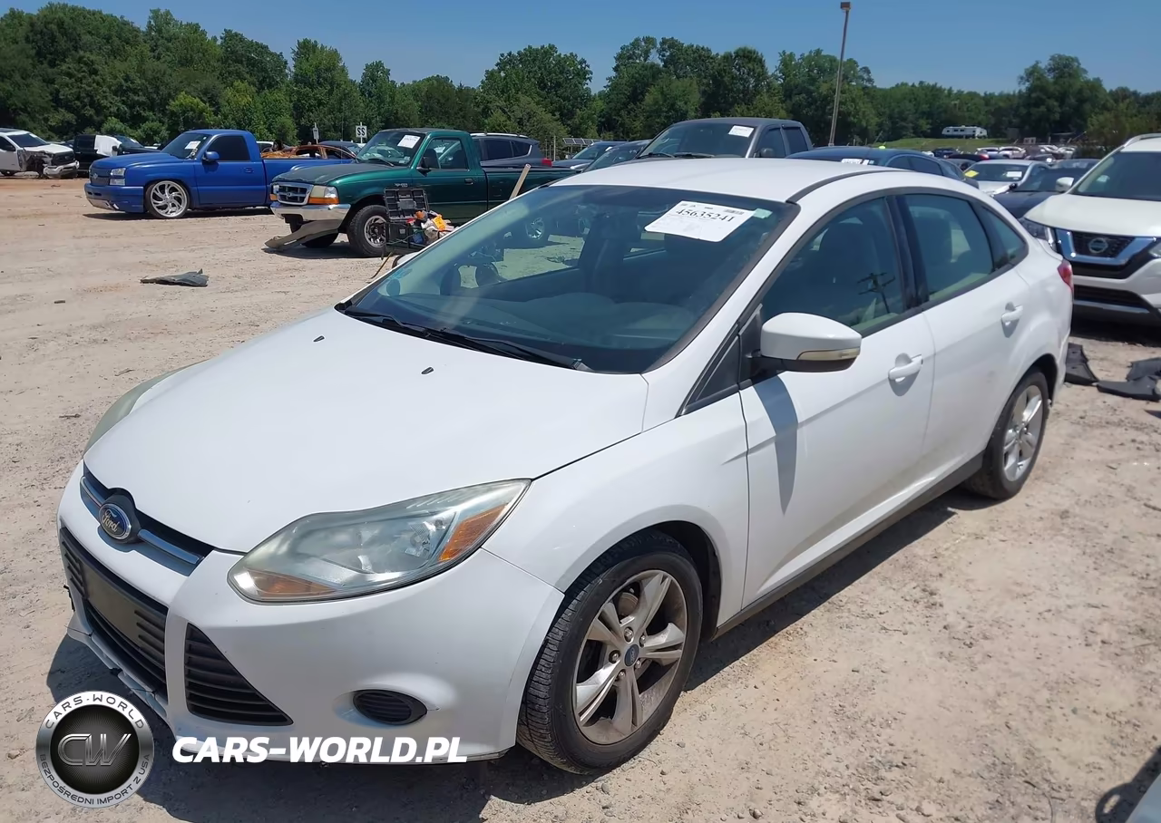 2014 Ford Focus Se VIN:1FADP3F28EL416638 - 2