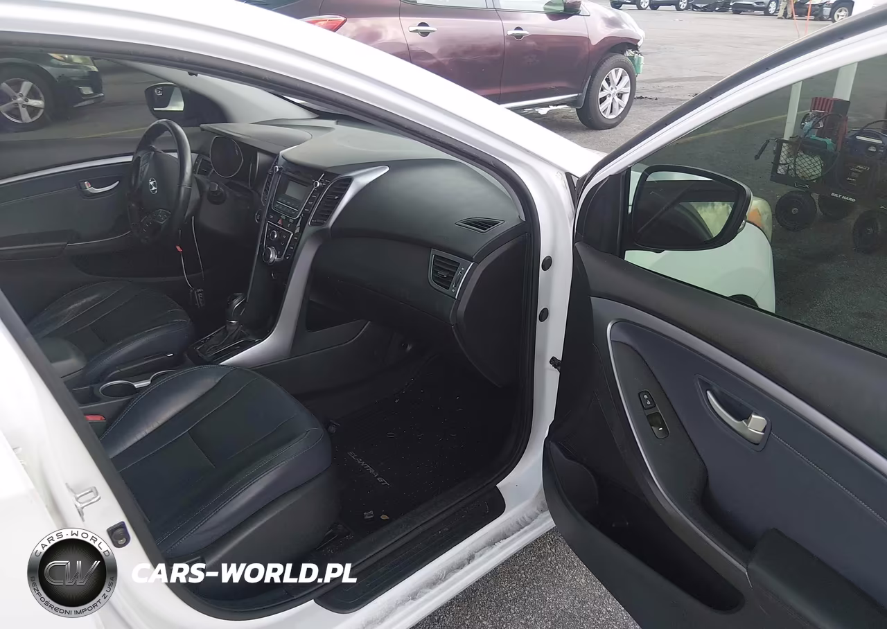 2014 Hyundai Elantra Gt Base W-Blue VIN:KMHD35LHXEU182390 - 5
